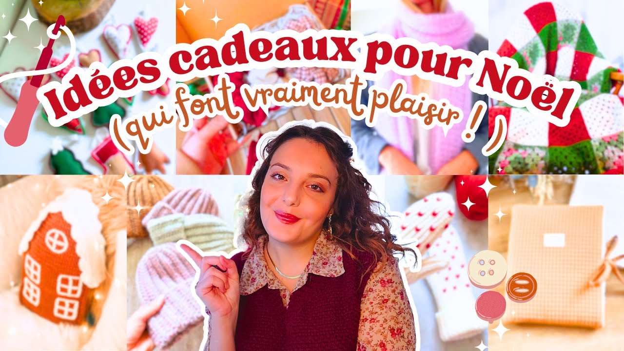 🧶Idées CADEAUX de Noël 🎄 Créations CROCHET & COUTURE à offrir ! ✨