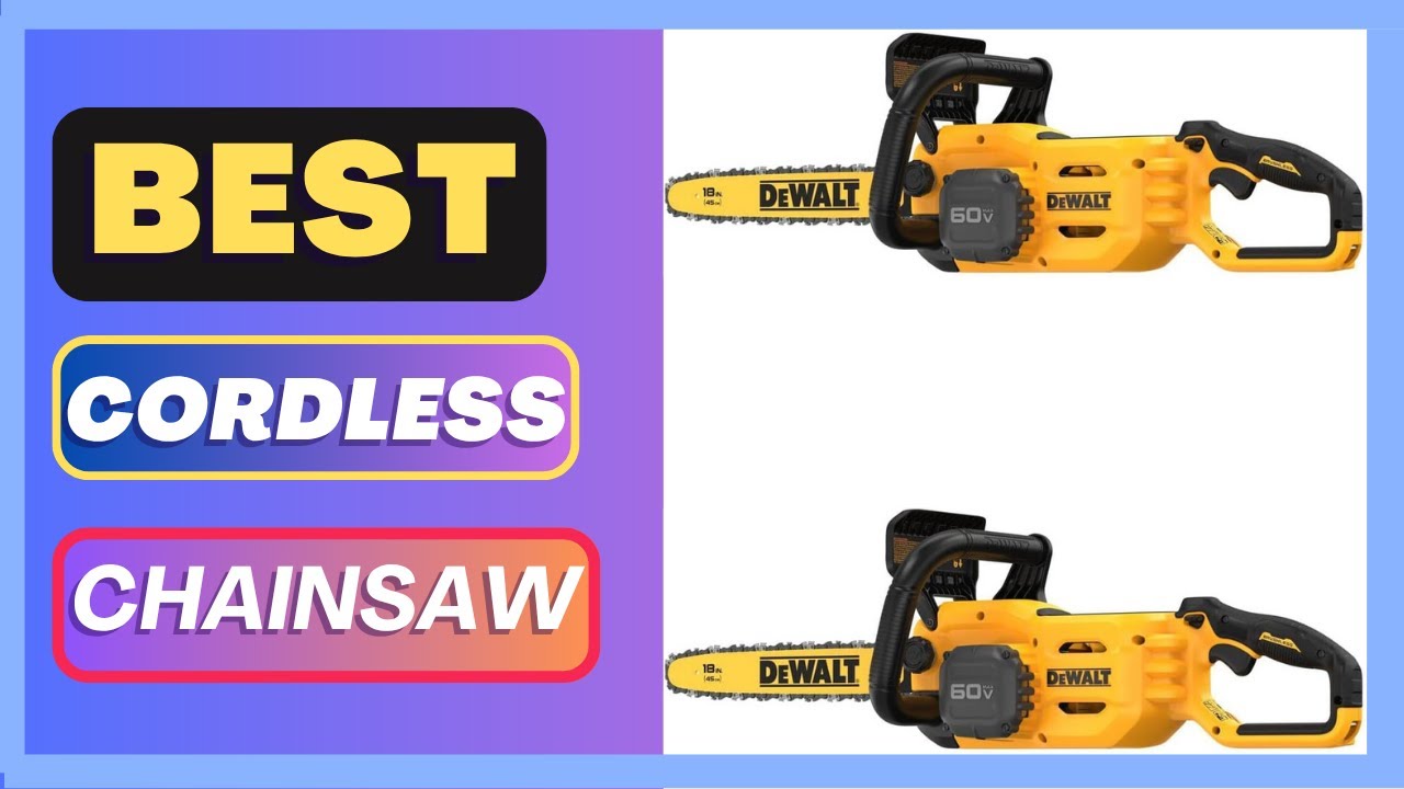 DEWALT 60V MAX Cordless Chainsaw