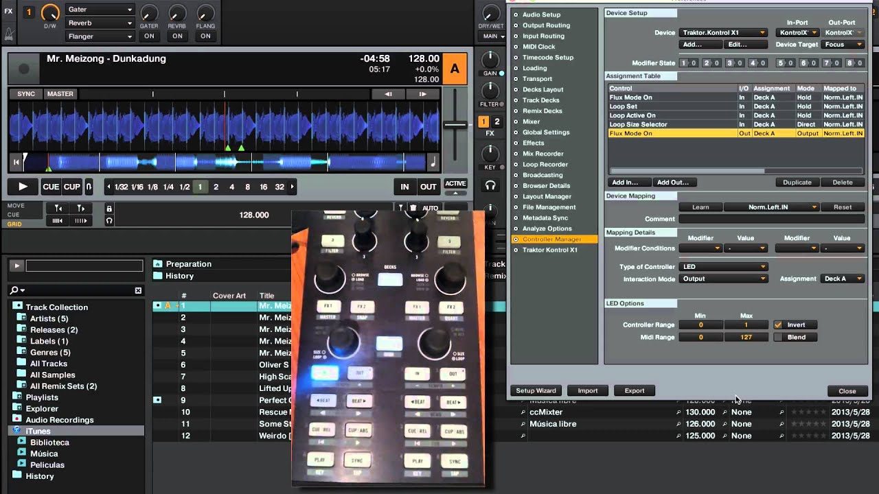 efectos con flux mode y loops en traktor pro