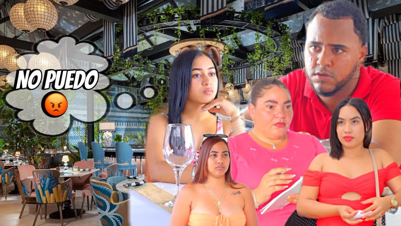 Iba al restaurante y no quería pagar la cuenta por que su madre trabajaba ay