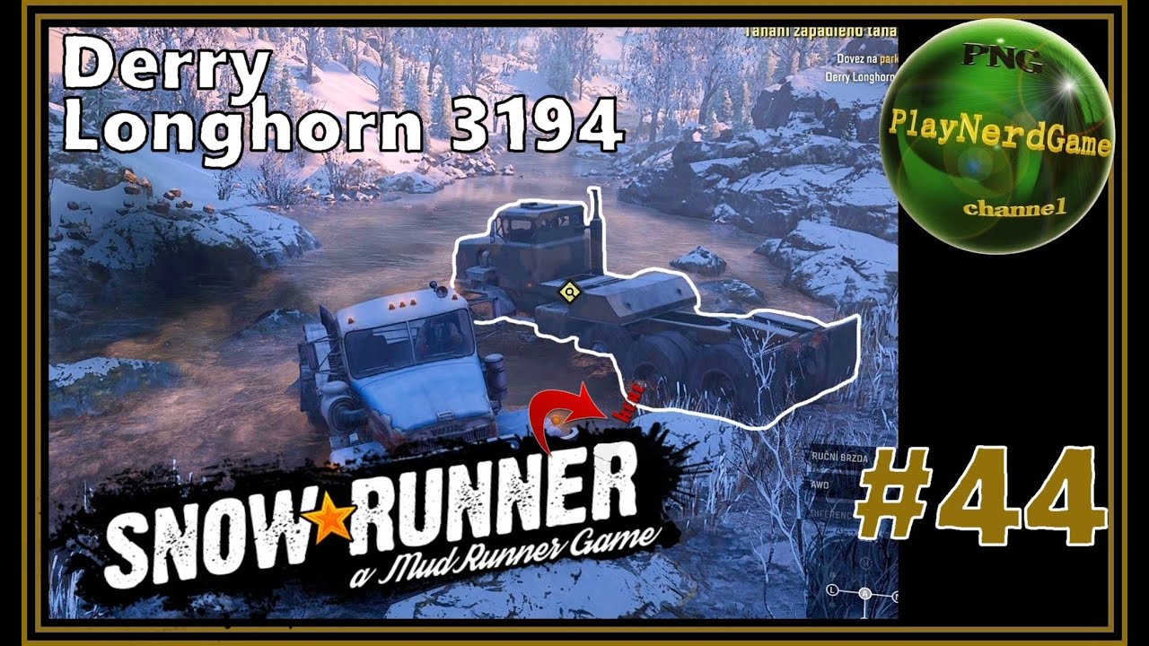 Kde najít Derry Longhorn 3194?! SnowRunner #44 CZ/SK