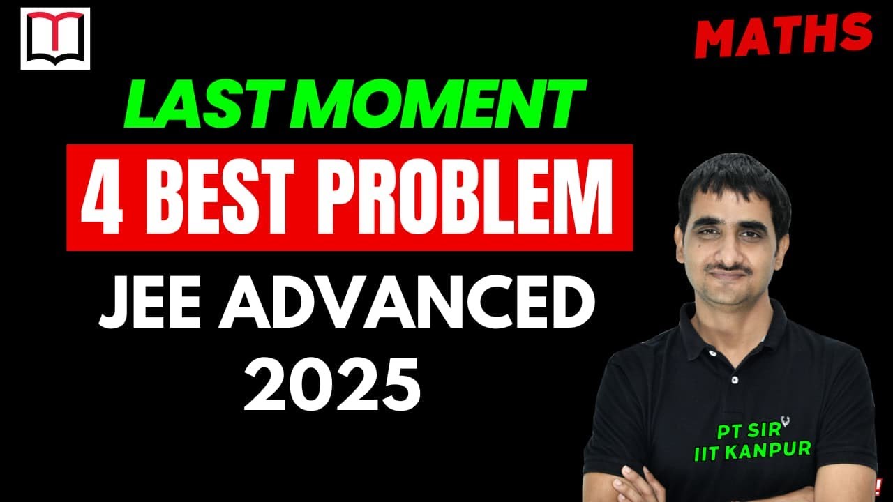 Last Moment Important Questions || Turito Maths ||P. T. Sir | B.Tech IIT Kanpur