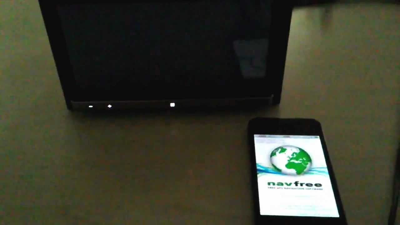 Navfree & Navmii on Pioneer AppRadio (setting)