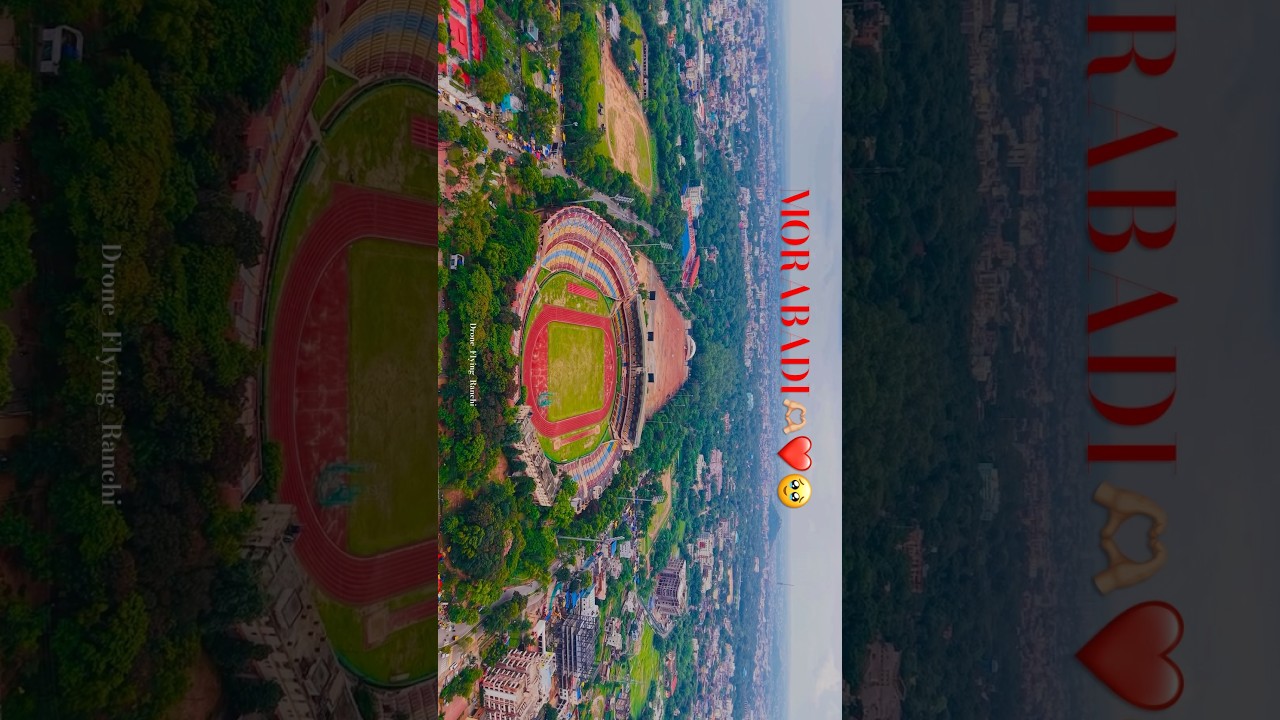 Morabadi 🥹🫶🏼❤️ || Drone View #ranchi#morabadi#love