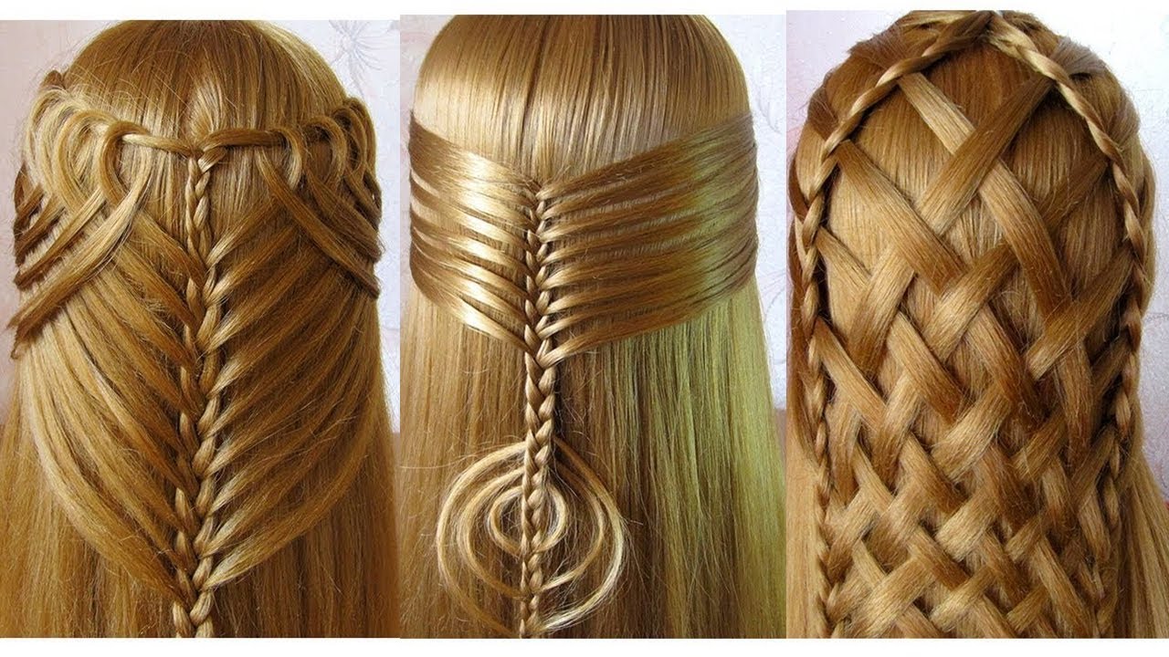 3 Most Beautiful Hairstyles For girls ❤ Cute & Trendy open hairstyles ❤Coiffures pour tous les jours