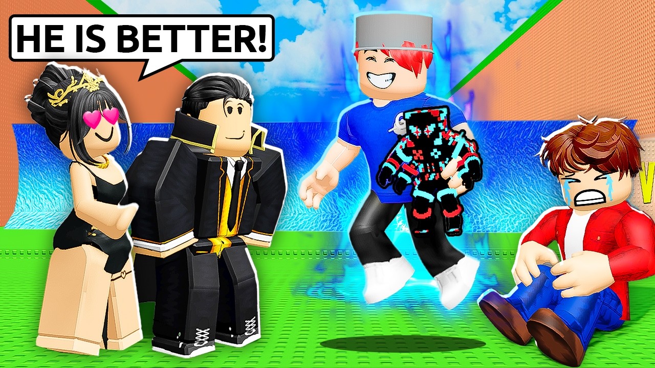 His Girlfriend CHEATED ON HIM So I Made Him OVERPOWERED.. (Escape Tsunami)