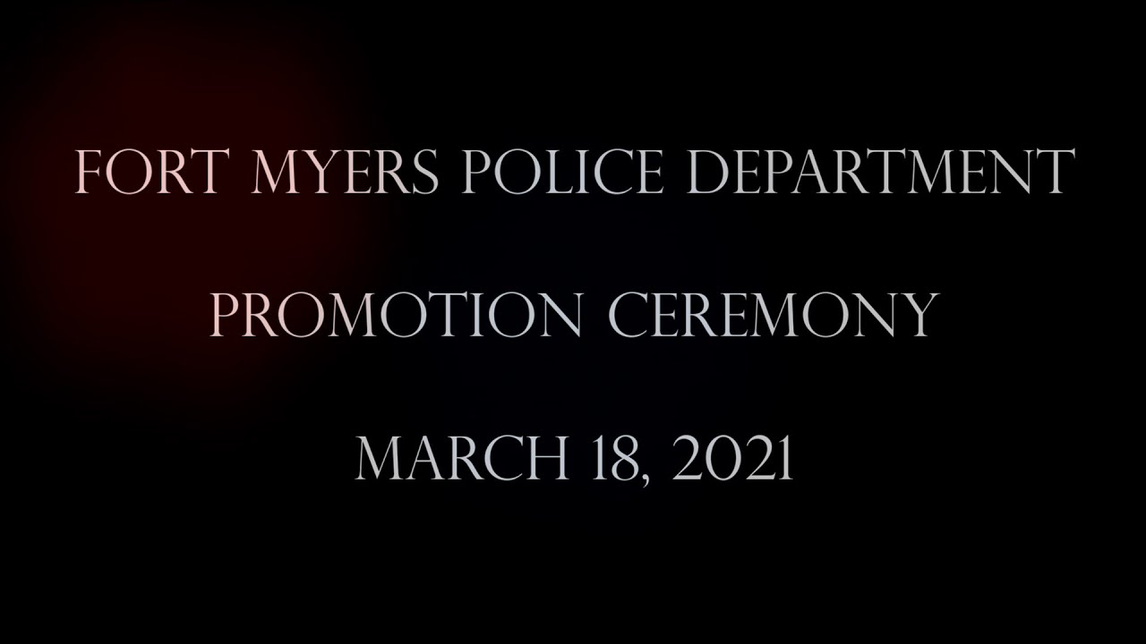 2021 FMPD Promotional Ceremony