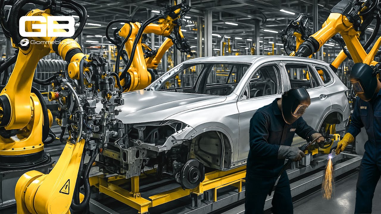 РОБОТЫ BMW против людей 🤖⚙️ Самый быстрый автомобильный завод из когда-либо построенных!