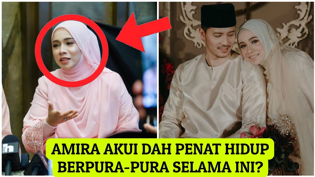 Belum setahun bergelar isteri Amira akui dah tak cukup kuat hadapi ujian ini? Ya Allah! 😭