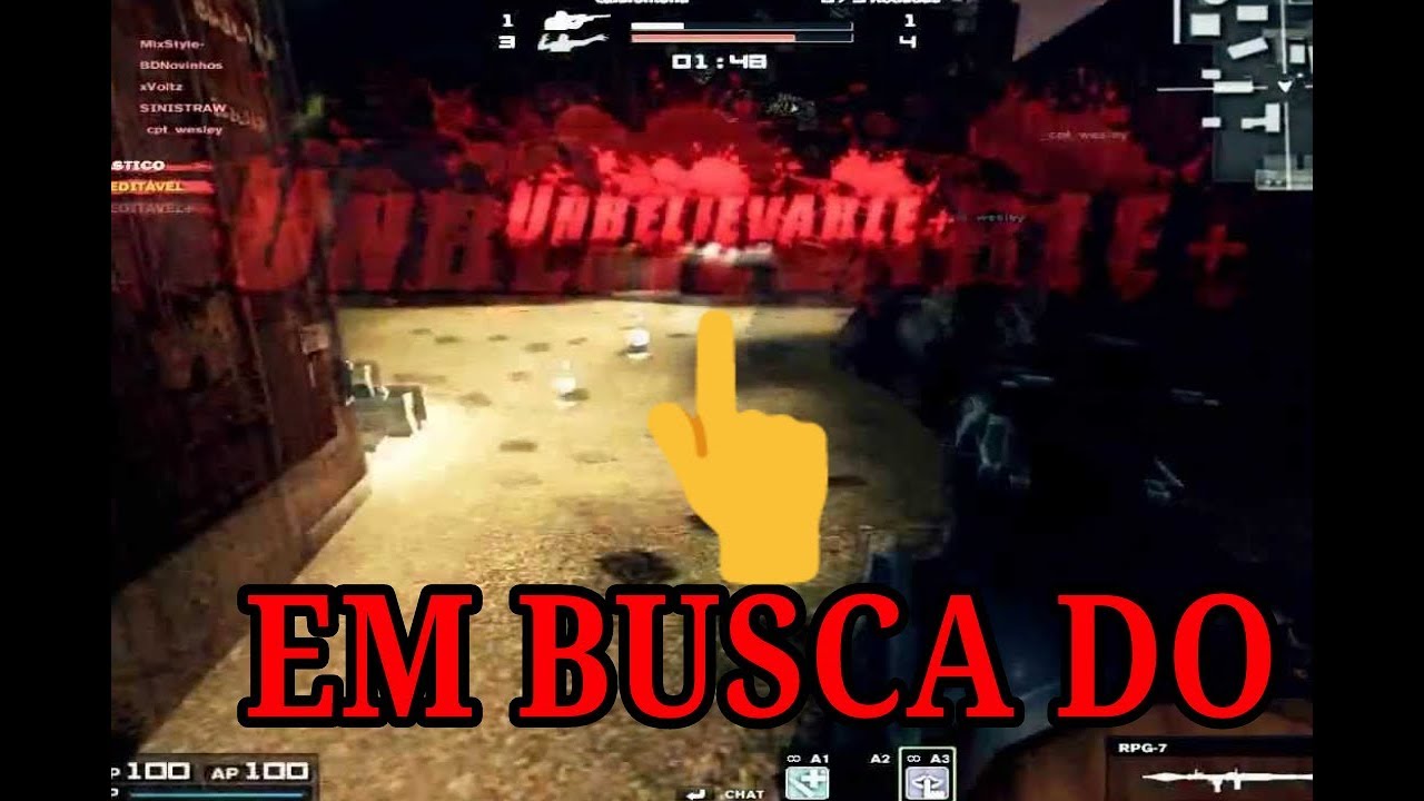 EM BUSCA DO UNBELIEVABLE NA QUARENTENA - COMBAT ARMS