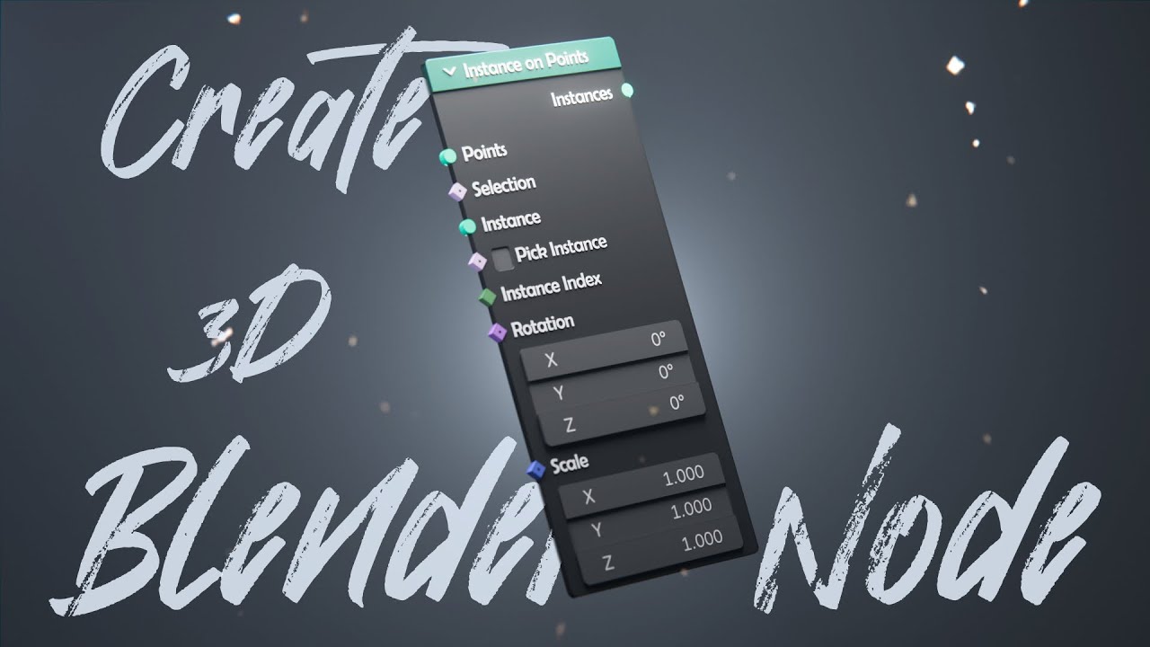 Blender Einsteiger Tutorial Deutsch: Lerne wie du Blender Nodes in 3D erstellst