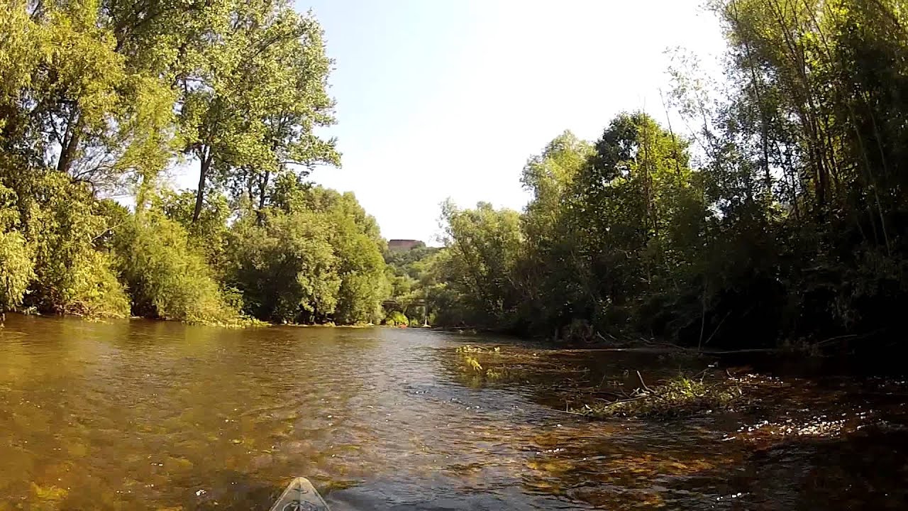 Kanufahrt auf der Sulm in der Steiermark