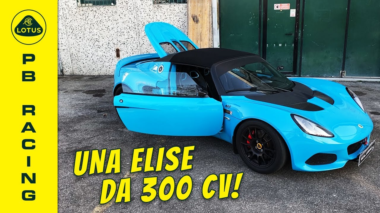 Lotus Elise 220 con kit da 300 cv: la prova su strada!