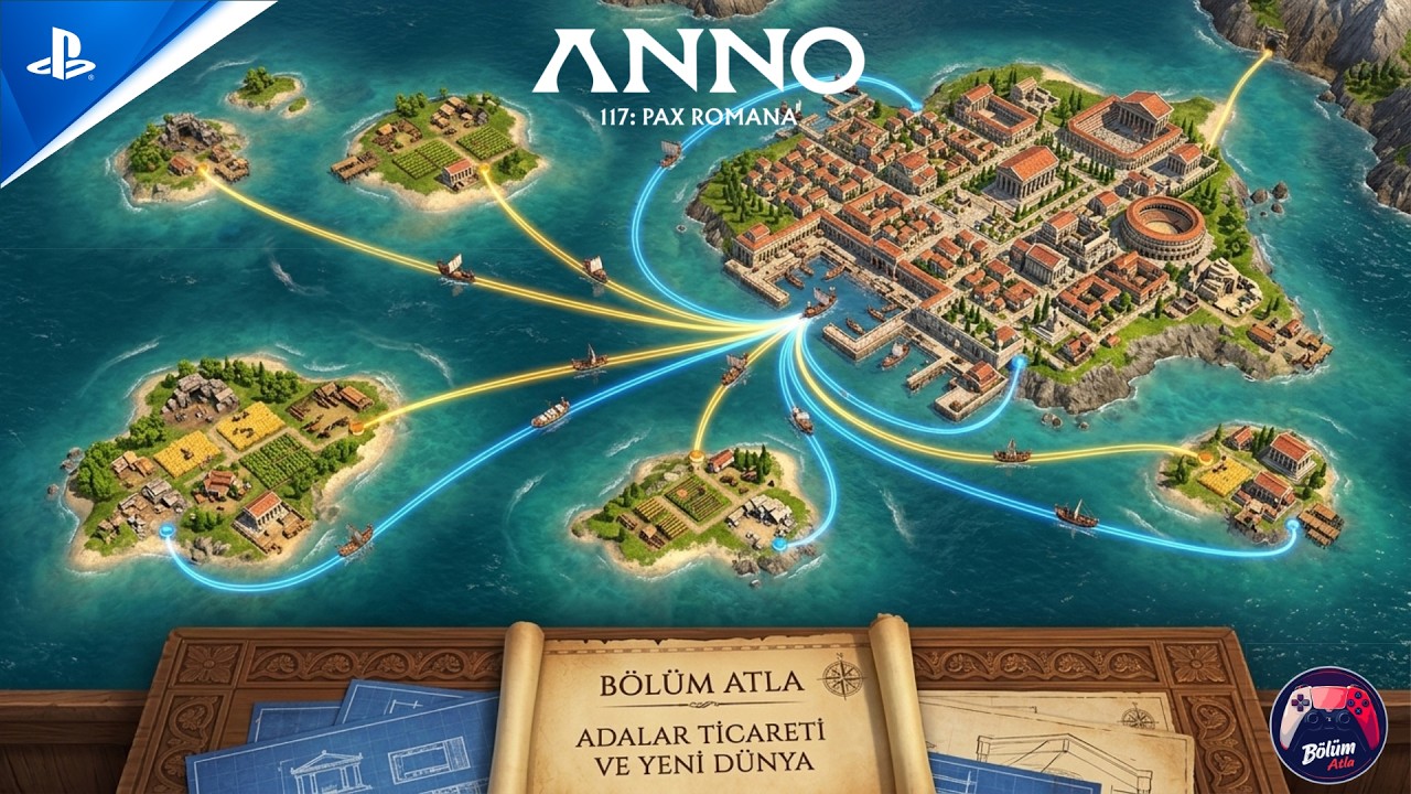 PS5'de Roma’yı Birlikte Kuruyoruz! 🏛️ Anno 117 Pax Romana – Halkı Birlikte Yönetelim | 8. Bölüm