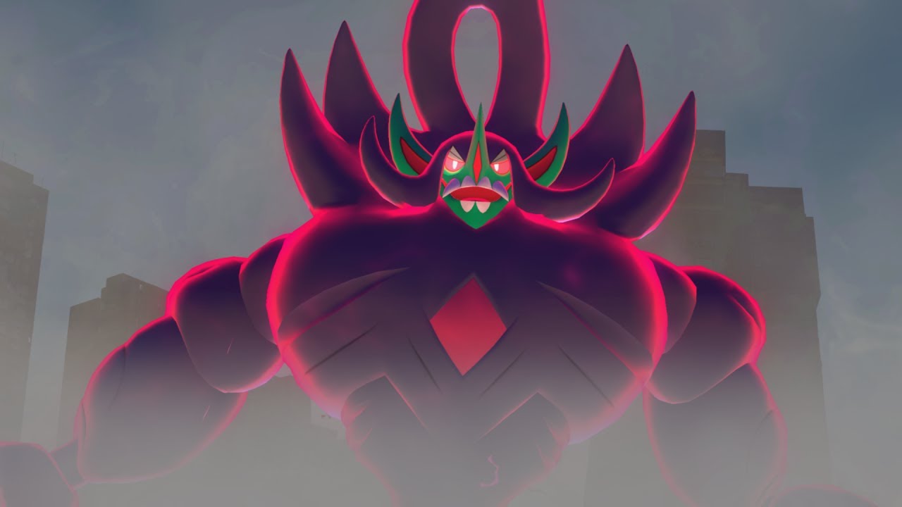 From the shadows rises a towering figure, Gigantamax Grimmsnarl! #GOWildArea