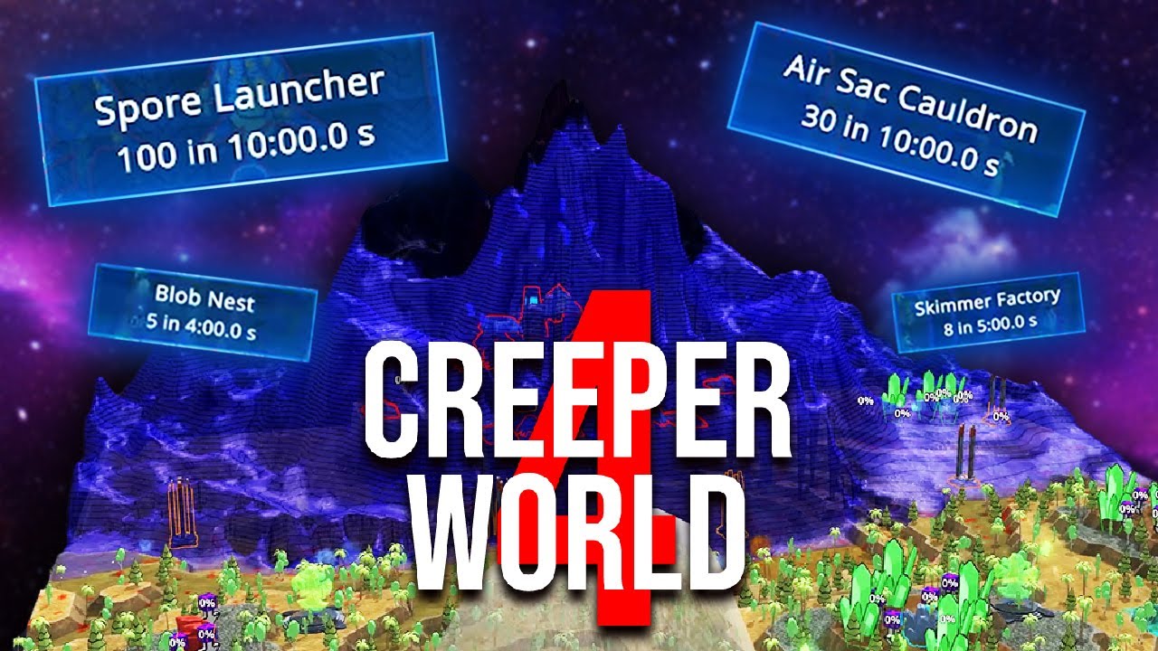 ULTIMATE CREEPER FORTRESS! - CREEPER WORLD 4