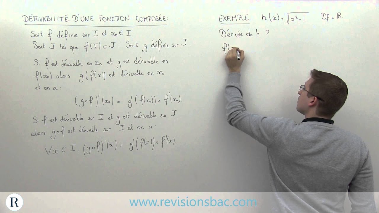 [R&eacute;visionsBac.com] - D&eacute;rivabilit&eacute; d'une fonction compos&eacute;e