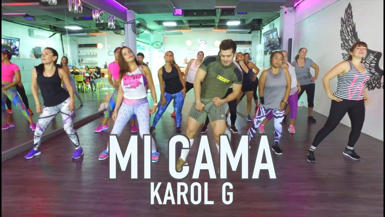 Mi Cama - Karol G by Cesar James Zumba Cardio Extremo Cancun