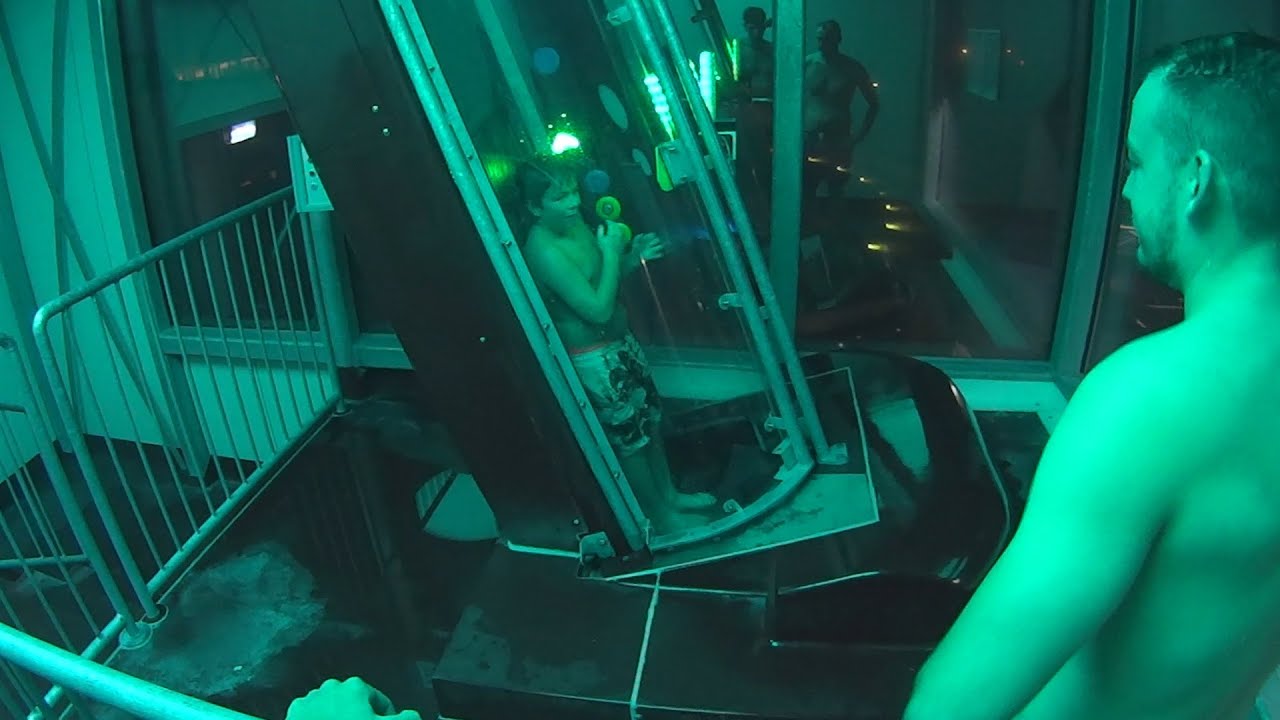 Dark Rocket Water Slide at Europabad