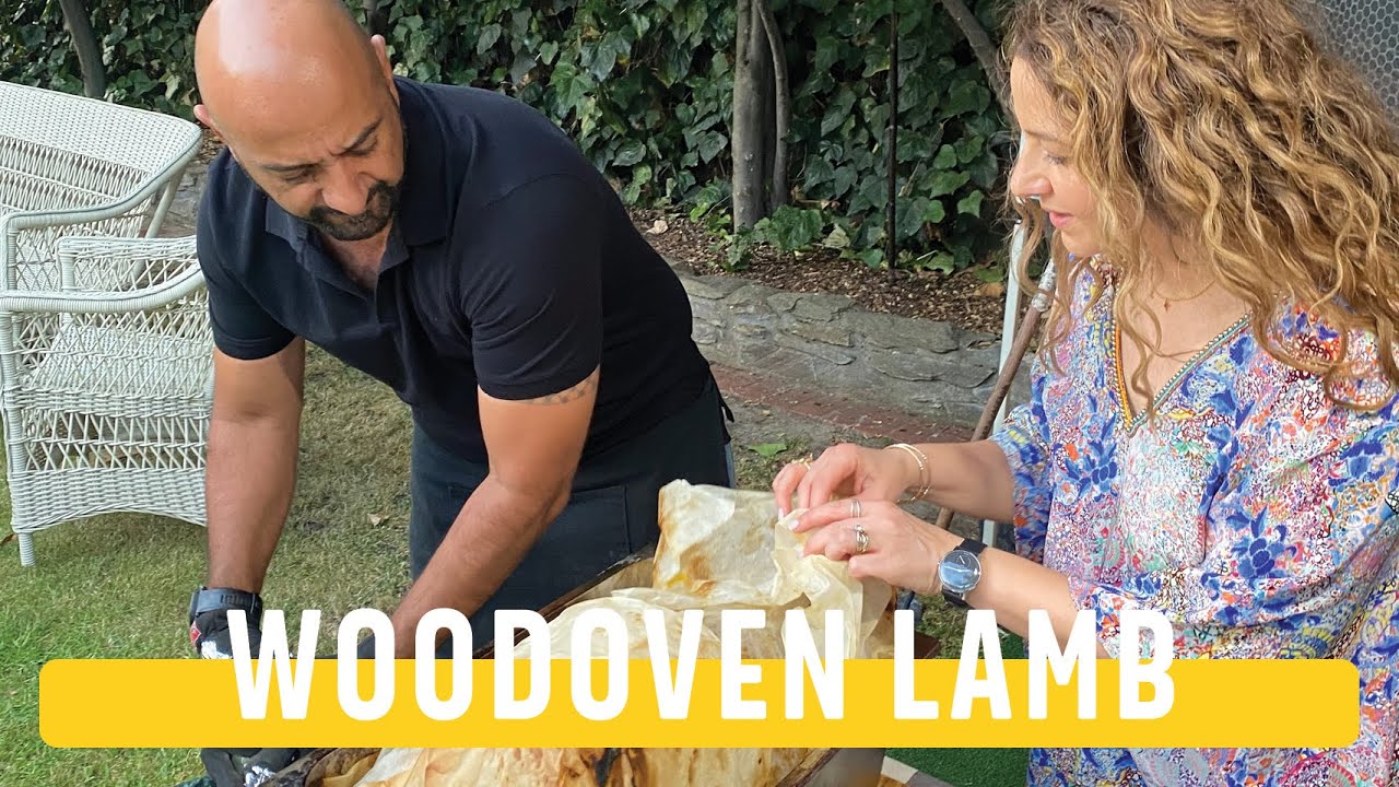 Wood Oven Lamb Stuffed With Rice | Woodoven Cooking