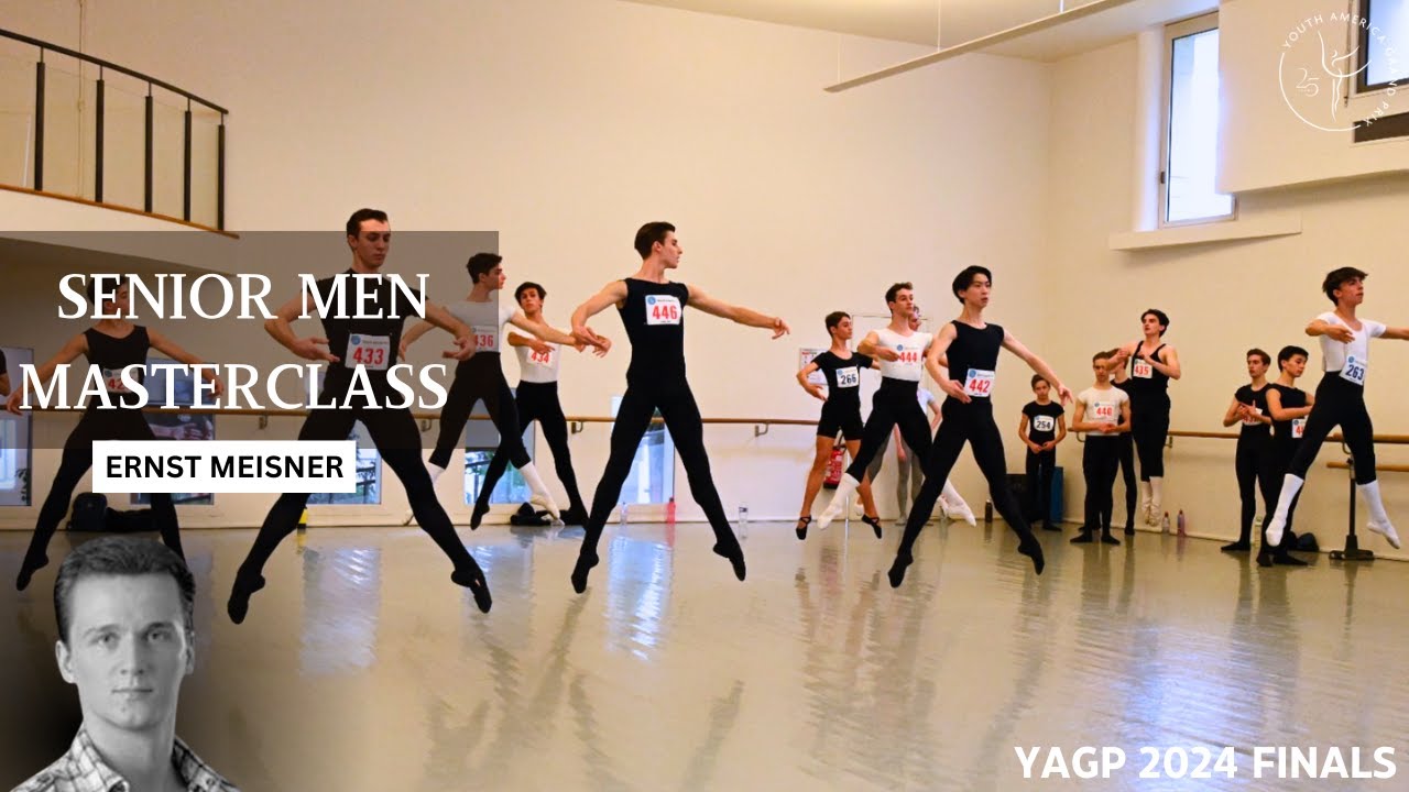 Senior Men's Masterclass with Ernst Meisner - YAGP NY Finals