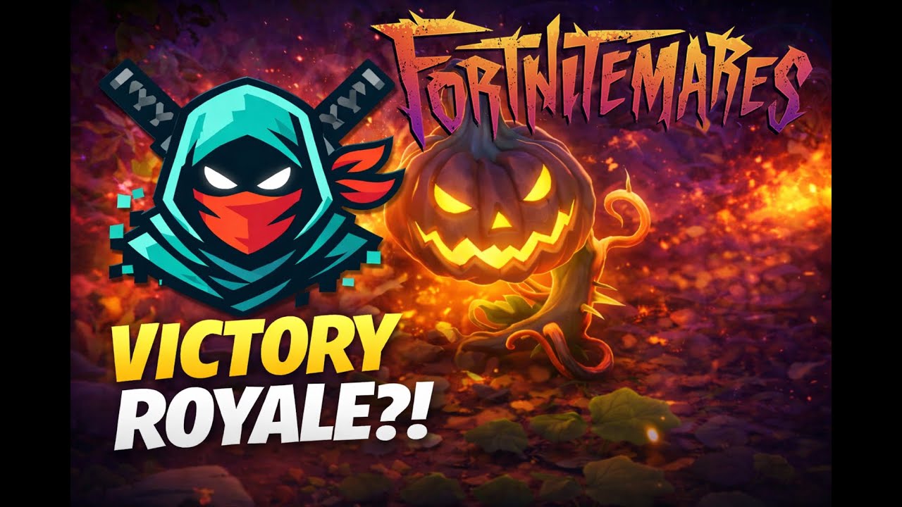 FORTNITEMARES 2025!  Can we get a Victory Royale? 👻