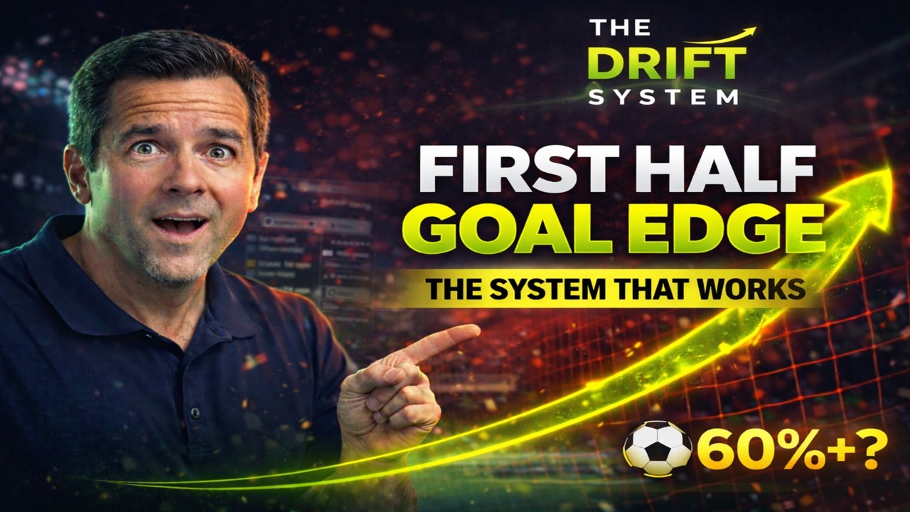 The ONLY First Half Goals Betting Strategy You Need (In-Play)
