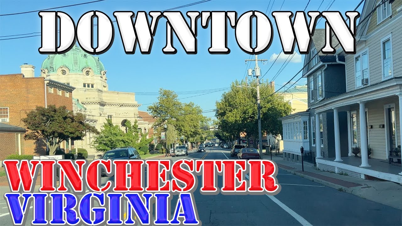 Winchester - Virginia - 4K Downtown Drive