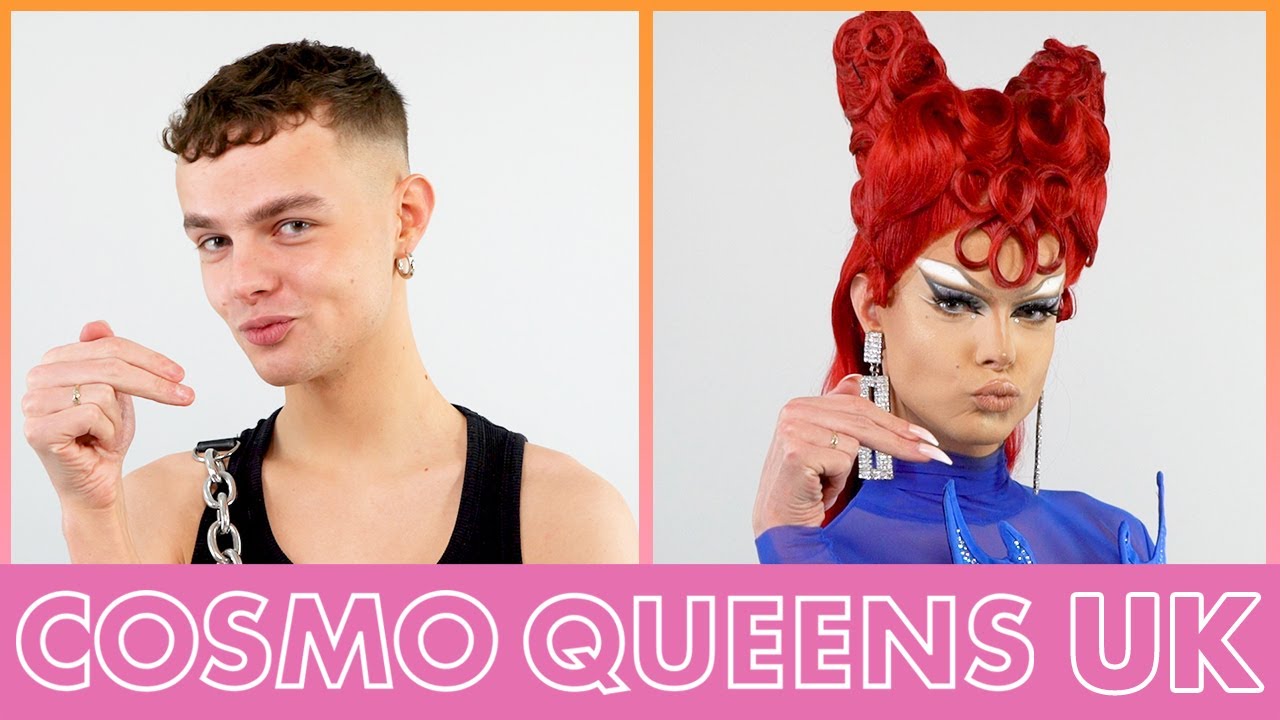 Watch Gothy Kendoll become an icy goddess | Cosmo Queens UK