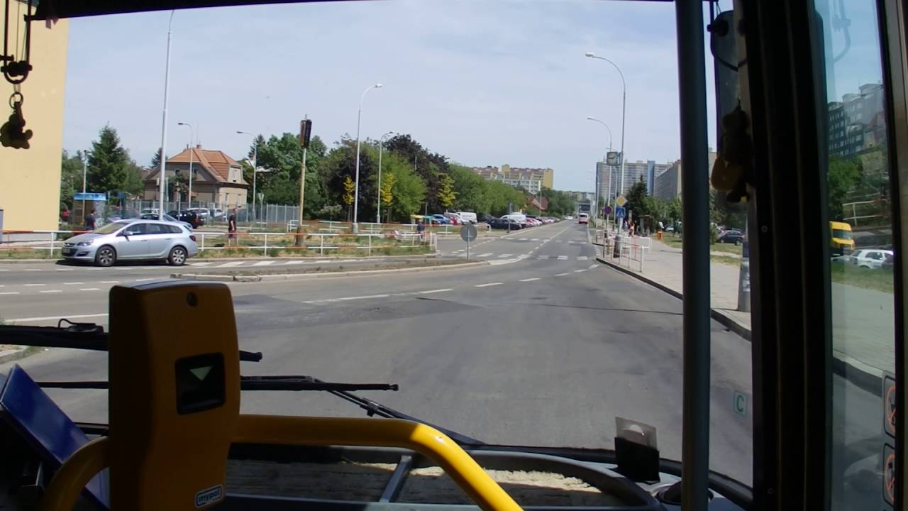 Jízda linkou 102 směr Staré Bohnice při výluce ve Starých Bohnicích