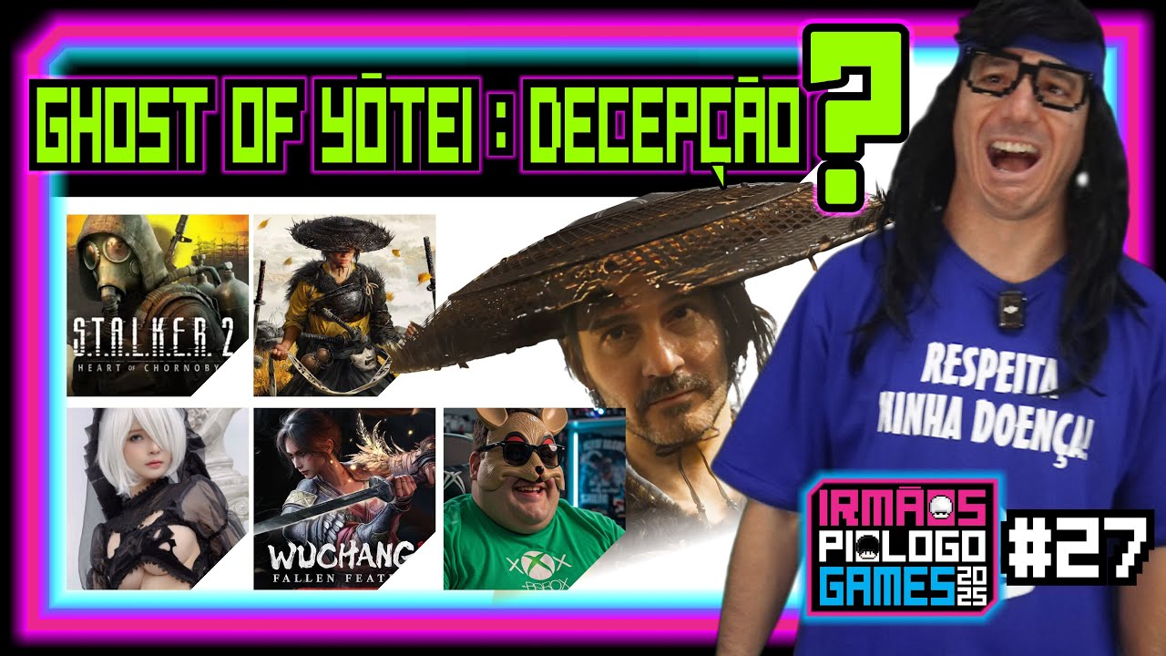 GHOST OF YOTEI DECEPCIONOU?😕+ CASTIGO ELÁSTICADA NAS PERNAS no Irmãos Piologo GAMES 27 #ghostofyotei