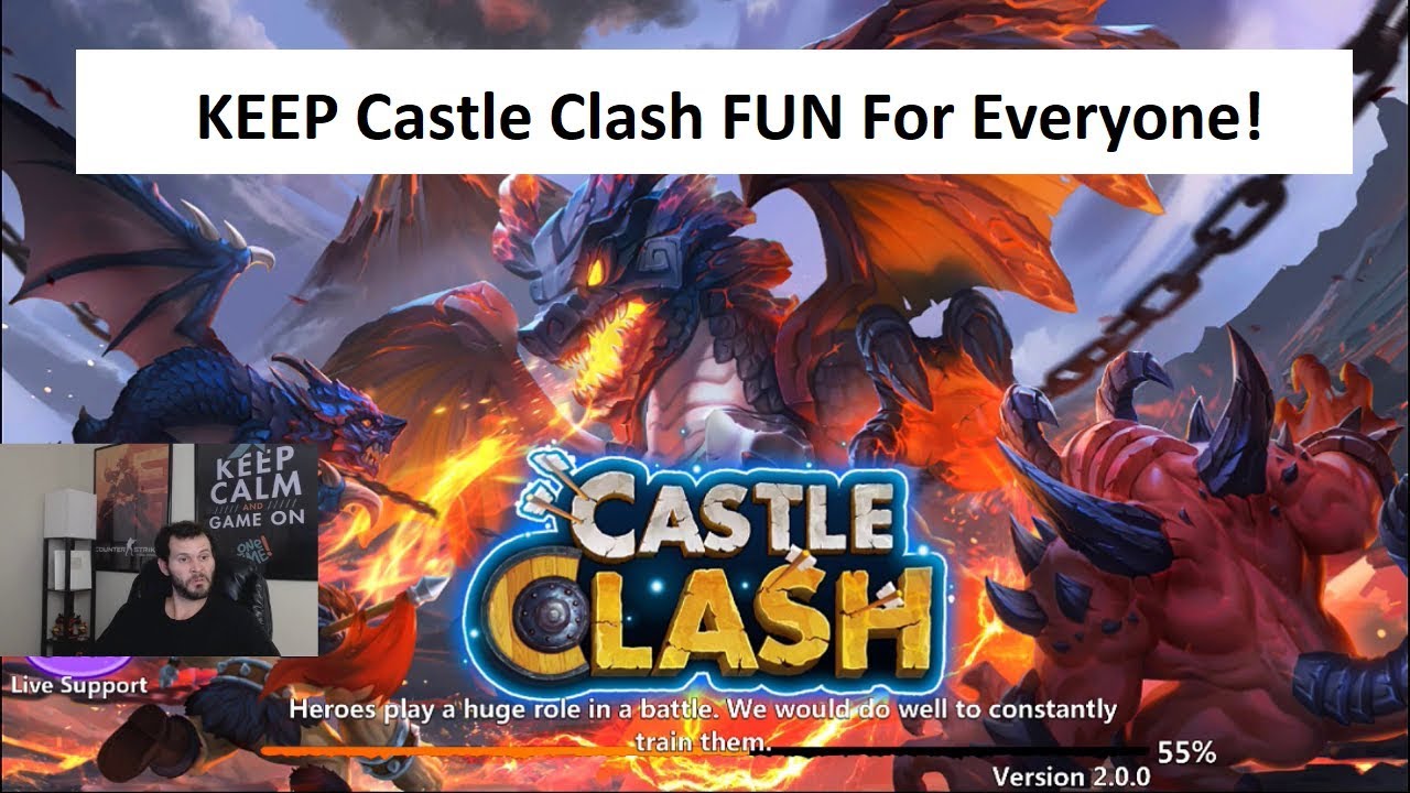 IGG Castle Clash THE PLAYERS NEED YOU!   ONETIME