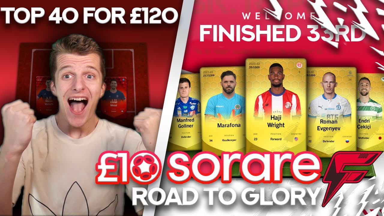 I BUILT A TOP PLACING UNDERDOG TEAM FOR &pound;120 - SoRare &pound;10 Road To Glory #53