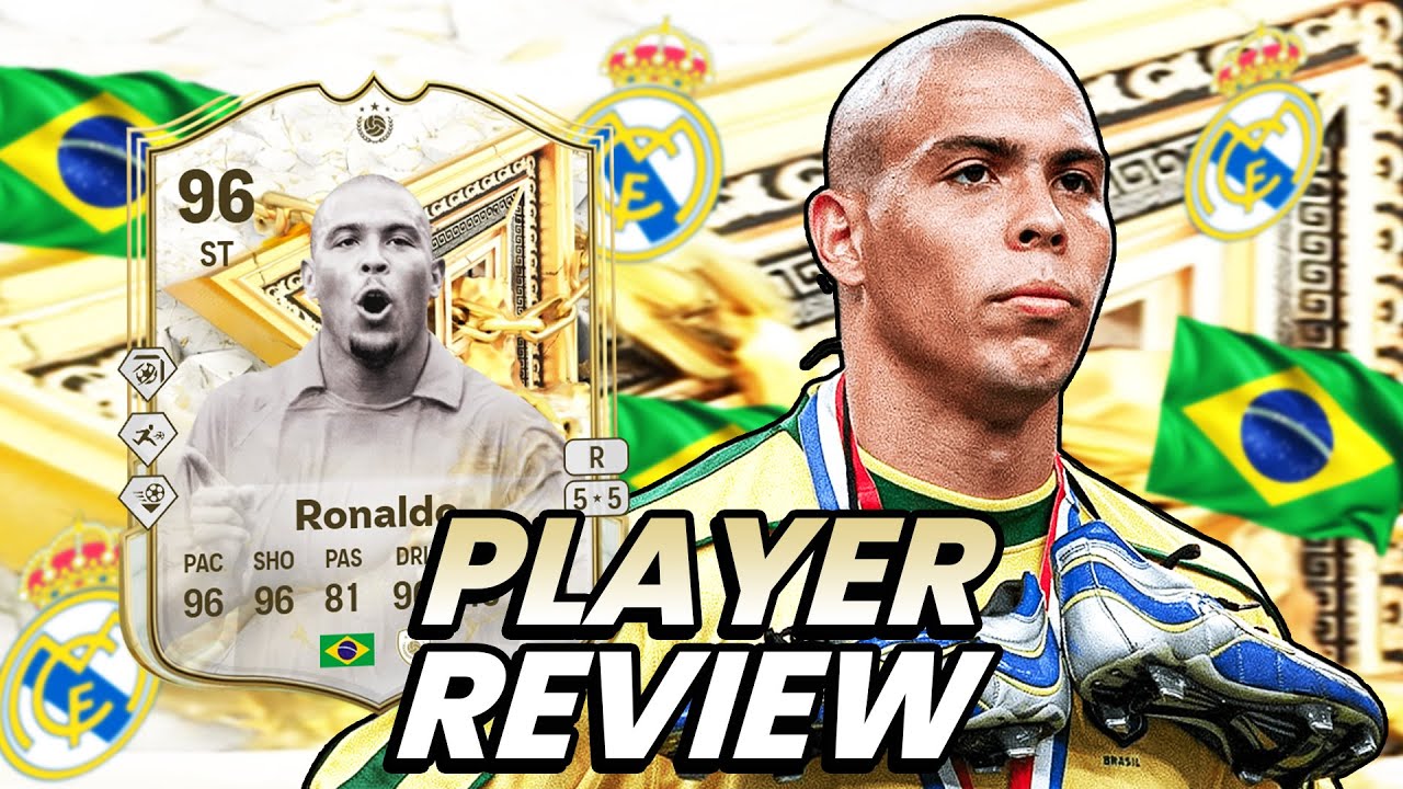5⭐5⭐ 96 FUT IMMORTALS ICON RONALDO PLAYER REVIEW! FC 25 ULTIMATE TEAM