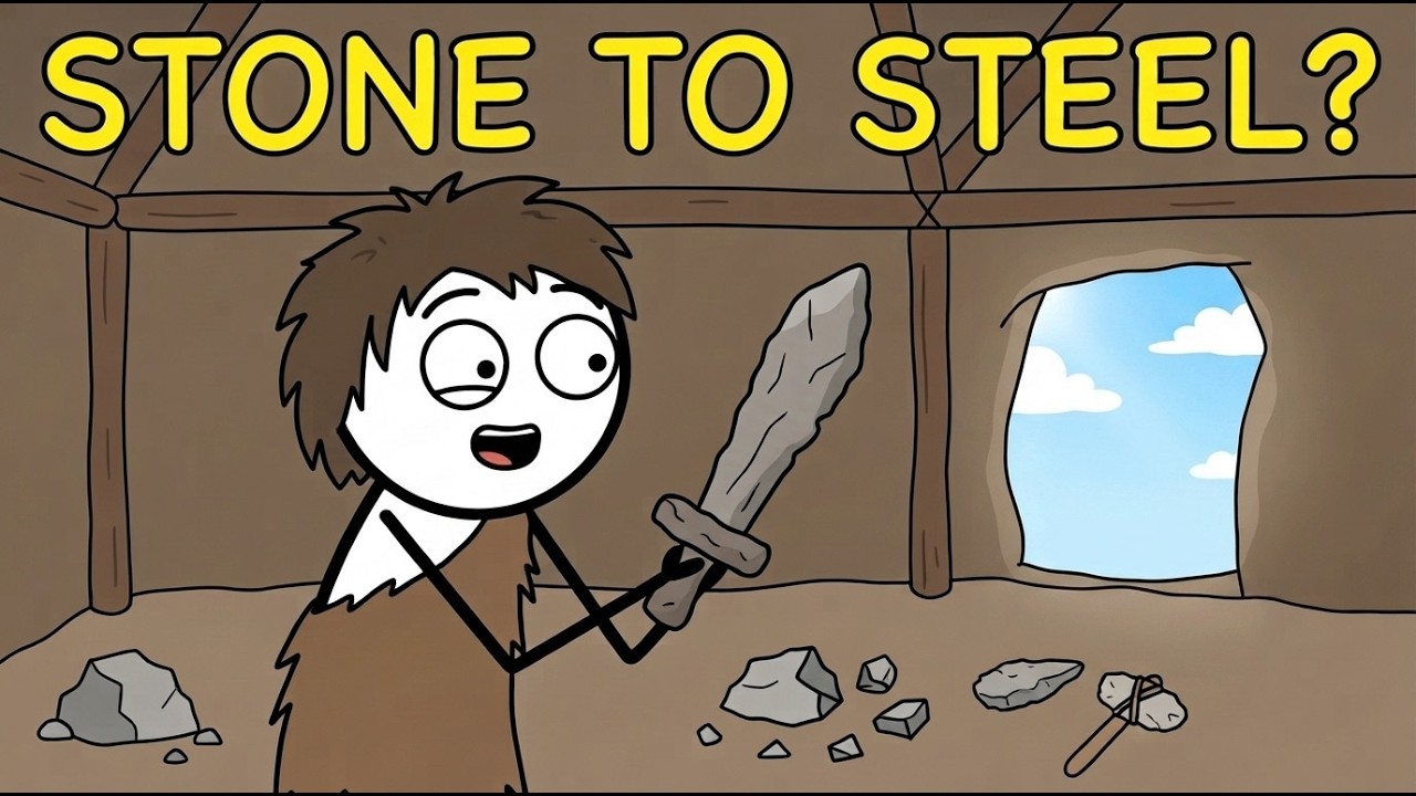 How Did Humans Create Swords?