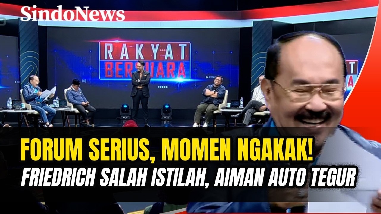 Kepeleset Kata, Kepeleset Makna! Aiman Tegur Friedrich Karena Bicara Kemaluan | Rakber | 25/02