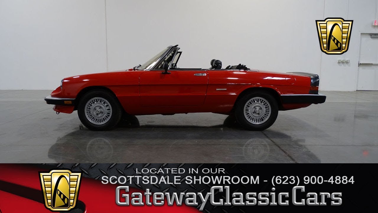1989 Alfa Romeo Spider Grad #125 Gateway Classic Cars