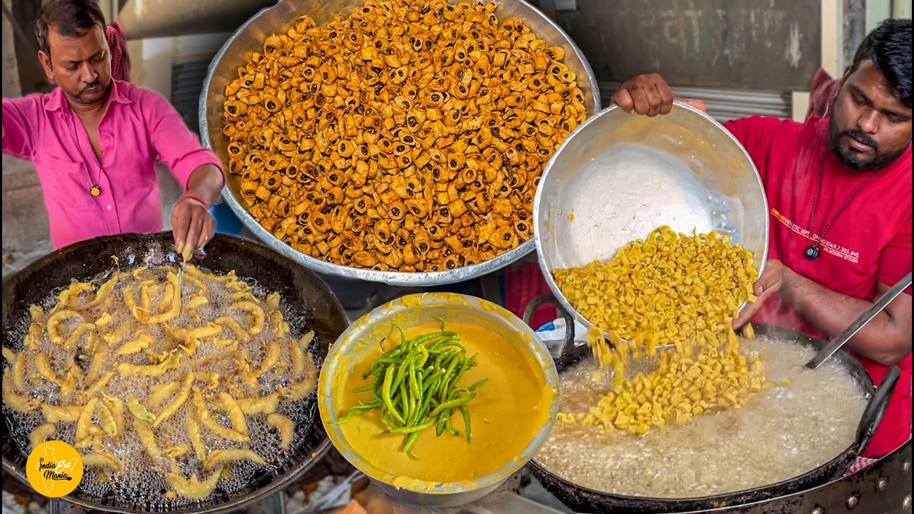 Disco Bhajiya Recipe In Pune l Pune Street Food
