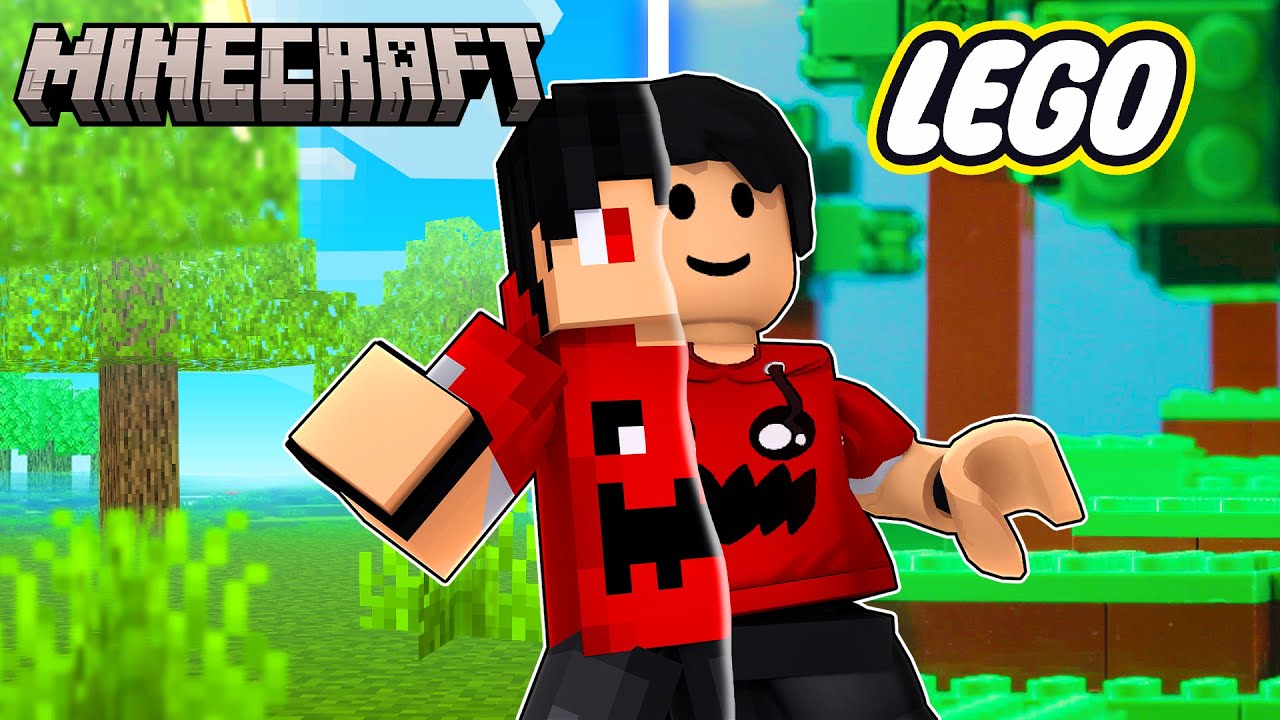 Minecraft virou LEGO por 24 HORAS!