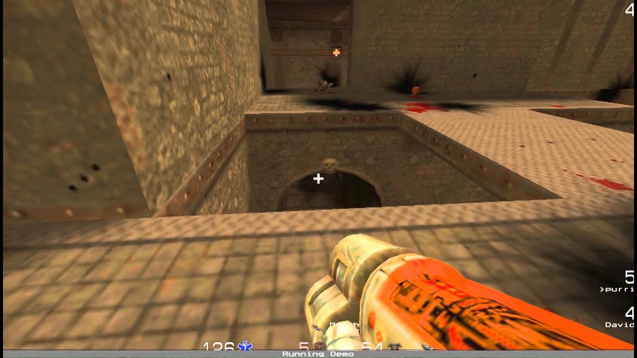 Quake 2 Deathmatch - EDL #10 Grand Final #1 - David vs. Purri