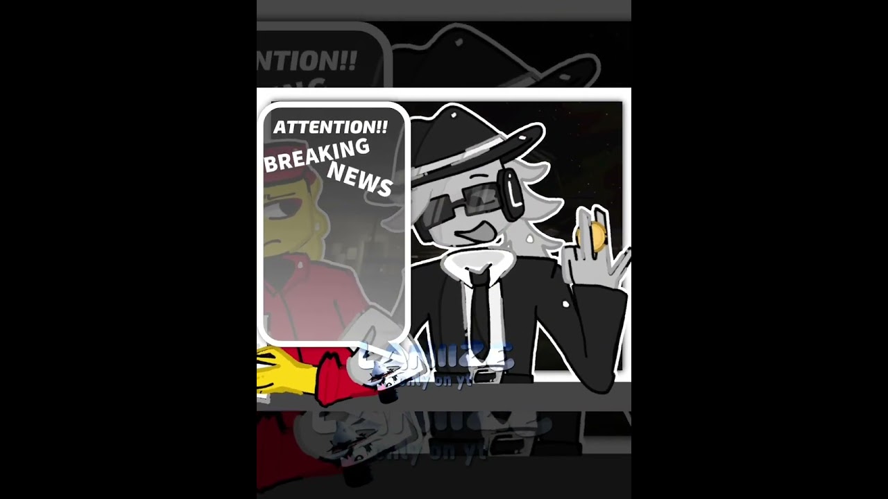 attention, breaking news!! // paycheck // #forsaken #elliot #chance #animation 