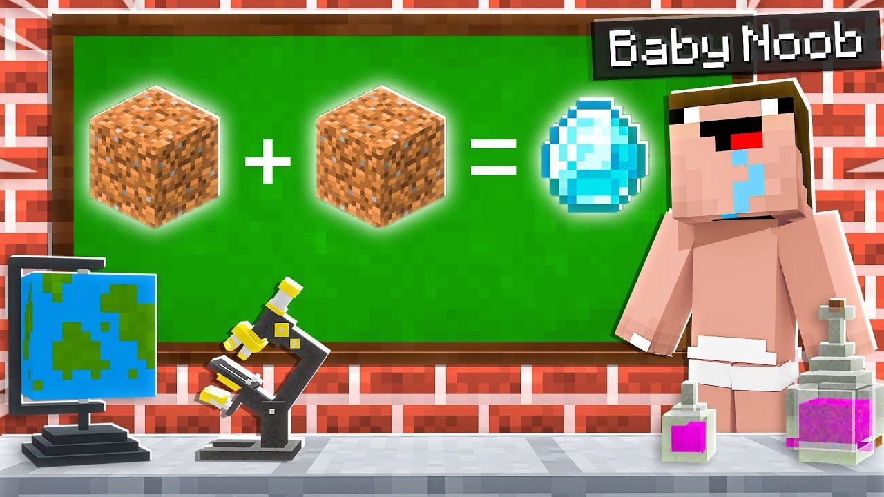 POSLALI JSME BABY NOOBA DO &Scaron;KOLY V MINECRAFTU | &Scaron;PATN&Yacute; N&Aacute;PAD🙀 **extr&eacute;mn&iacute;**
