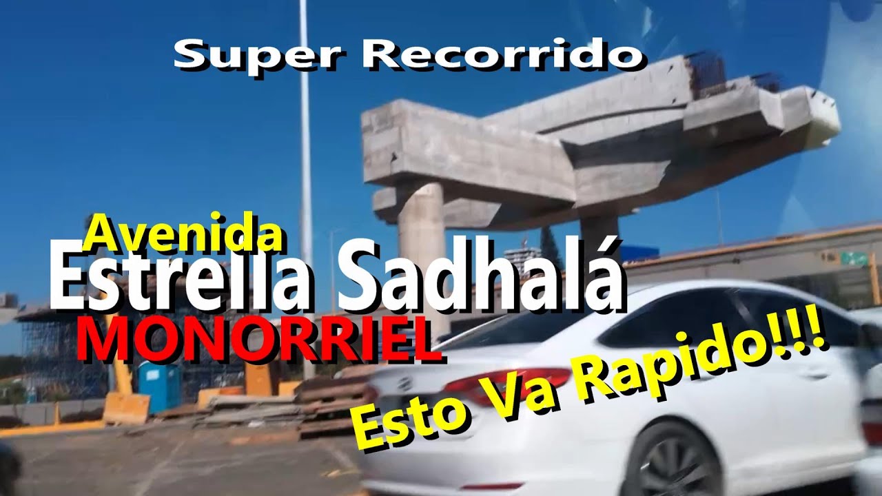 Monorriel de Santiago avenida Salvador Estrella Sadhalá  2026 #Monorriel #abinader  #santiago