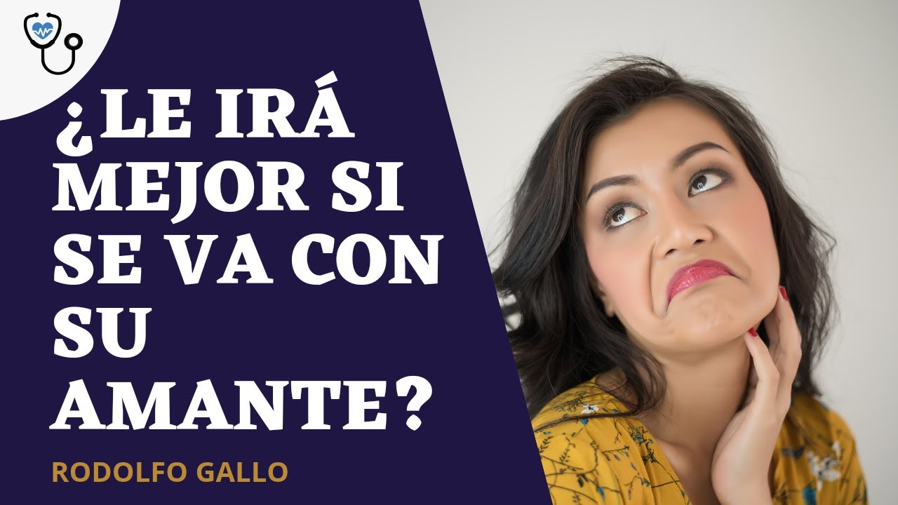 Le irá bien si se va con su amante?