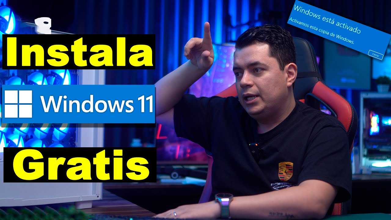 Cómo instalar Windows 11  GRATIS en 2025 y ACTIVARLO
