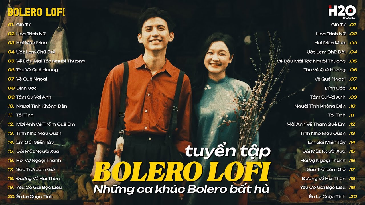 TUYỆT PHẨM BOLERO CHILL TRỮ TÌNH HAY NHẤT 2025 ♬ Giã Từ, Hoa Trinh Nữ, Hai Mùa Mưa, Ướt Lem Chữ Đời