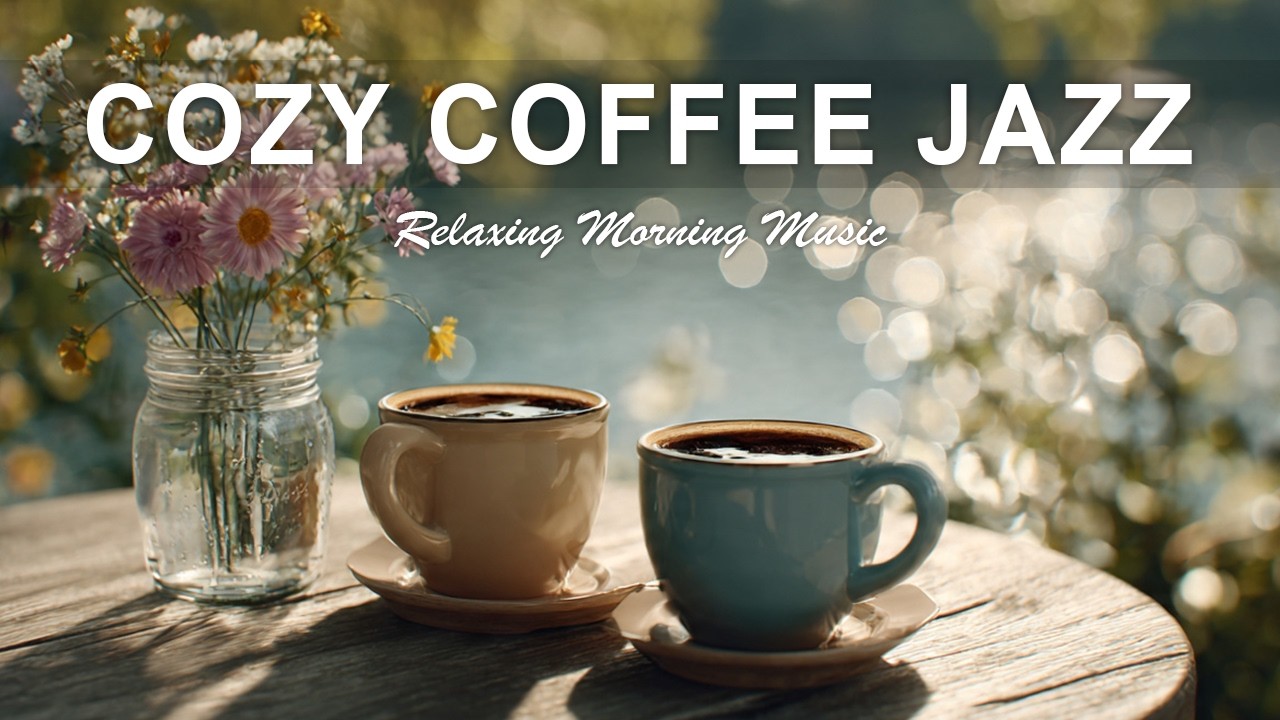 Cozy  Coffee Jazz ☕ Calm Morning Jazz & Cozy Café Ambience for Study & Work