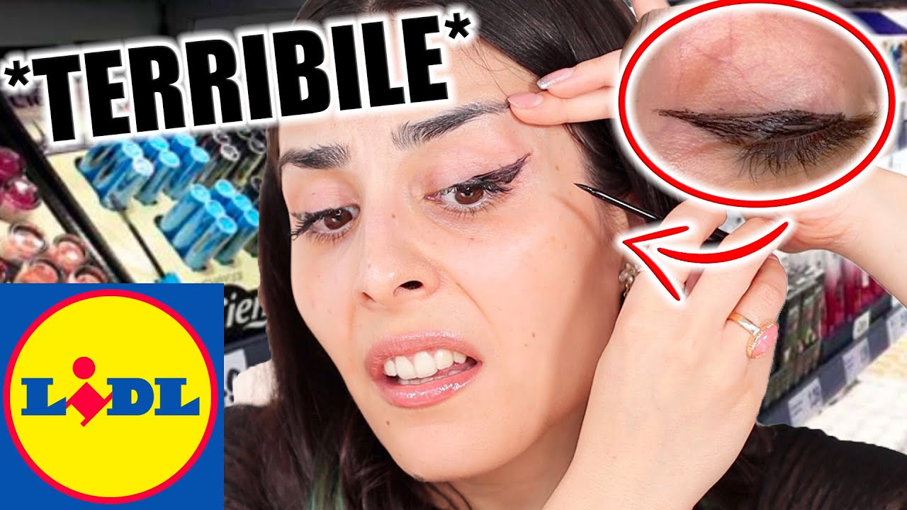 TRUCCATRICE PROVA I TRUCCHI DELLA LIDL || AMBRA JESS