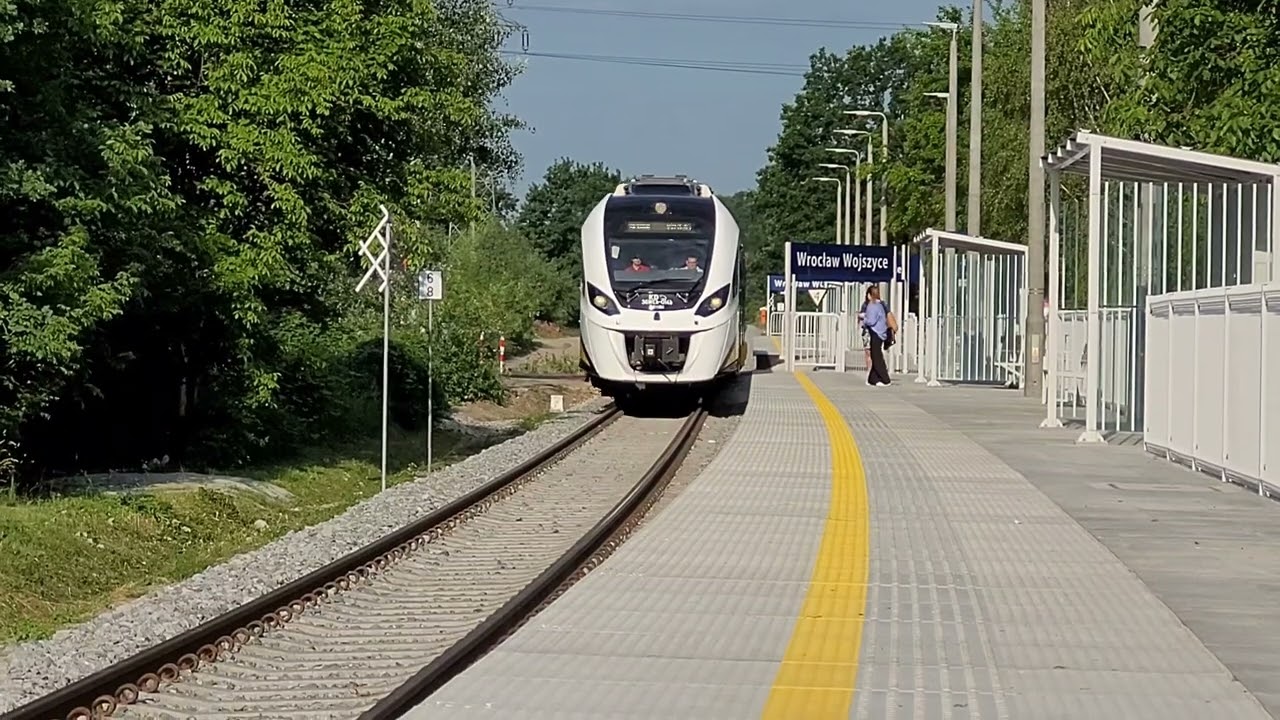 Premiera połączeń ! 36Weh - 014 Newag IMPULS 2 Hybrid jako Os 60252 @KolejeDolnośląskieS.A