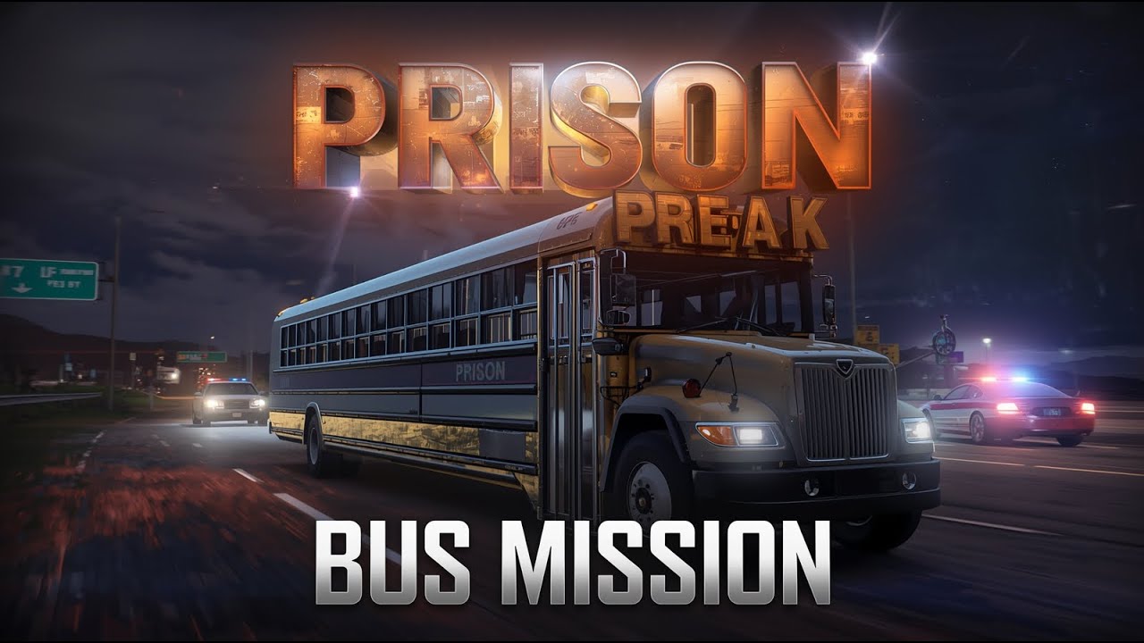 GTA Online: Prison Break BUS Setup Mission | Full Heist Preparation